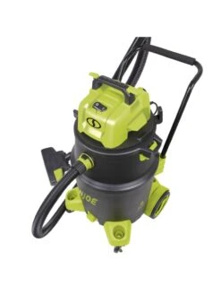 Sun Joe® 16-Gal 1200W 6.5 Pk HP Wet/Dry Shop Vac, HEPA Filtration, Wheeled W/Attachments -Garden Care Shop 8612524 01v