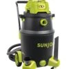 Sun Joe® 16-Gal 1200W 6.5 Pk HP Wet/Dry Shop Vac, HEPA Filtration, Wheeled W/Attachments 1 Sun Joe® 16-Gal 1200W 6.5 Pk HP Wet/Dry Shop Vac, HEPA Filtration, Wheeled W/Attachments -Garden Care Shop 8612524 02v sun joe 16 gal 1200w hp wet dry shop hep vac swd16000