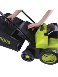 Sun Joe® 48V ION+ Cordless 15-Inch 5-Position Walk-Behind Lawn Dethatcher -Garden Care Shop 8612541 05v