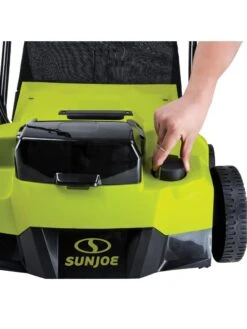 Sun Joe® 48V ION+ Cordless 15-Inch 5-Position Walk-Behind Lawn Dethatcher -Garden Care Shop 8612541 11v
