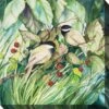Chickadees Outdoor Wall Art -Garden Care Shop 8612566 01v chikadees outdoor wall art