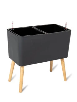 Ava Self-Watering Rectangular Planter 18 Ava Self-Watering Rectangular Planter -Garden Care Shop 8612691 217 ava self watering rectangular planter gray