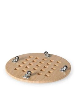 Bamboo Plant Caddy Round, 15.75" 11 Bamboo Plant Caddy Round, 15.75" -Garden Care Shop 8612716 206 tif