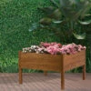 Garden Wizard Eucalyptus Garden Bed -Garden Care Shop 8612823 01v garden wizard eucalyptus garden bed