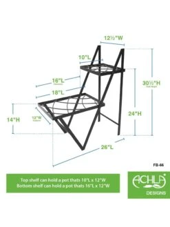 Achla Designs Duet Plant Stand 7 Achla Designs Duet Plant Stand -Garden Care Shop 8612905 02v