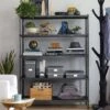 MeshWorks © 5 Tier Plant Shelving -Garden Care Shop 8613014 04v meshworks 5 tier plant shelf