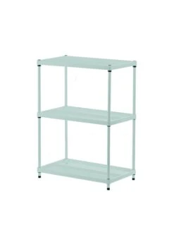 MeshWorks © 3 Tier Plant Shelving -Garden Care Shop 8613016 06v meshworks 3 tier plant shelf sage