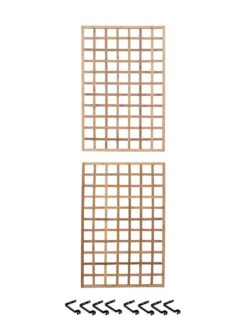 Bamboo Wall Trellis, 45" X 30", Set Of Two -Garden Care Shop 8613149 0041