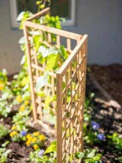 Bamboo Zig-Zag Trellis 24" X 36" -Garden Care Shop 8613151 6459