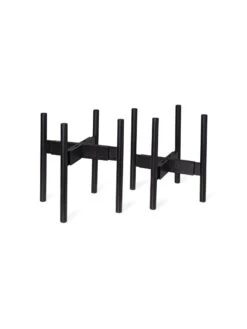 Adjustable Bamboo Plant Stand, Set Of 2 -Garden Care Shop 8613292 5782