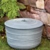 Ribbed Hose Pot With Lid -Garden Care Shop 8613332 0025 ribbed hose pot with lid