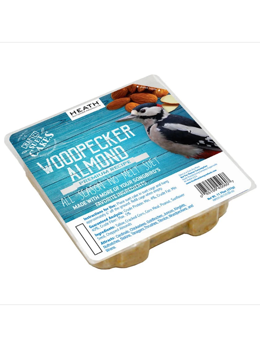 Woodpecker Almond Suet, 11.75 OZ, 12 Pack 3 Woodpecker Almond Suet, 11.75 OZ, 12 Pack