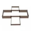Terraced Cross Garden Bed -Garden Care Shop 8614259 04V 3 4 terraced cross garden bed