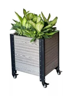Mobile Deep Root Corner Planter -Garden Care Shop 8614266 01V